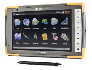 Topcon présente son tout nouveau carnet de terrain pour solutions topographiques.