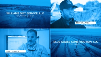 Excavator Systems - Williams Dirt Service and Blue Goose Construction