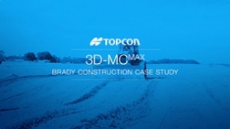 Brady Construction grades effortlessly with 3D-MC MAX