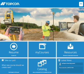 Topcon announces new online courses for myTopcon support site