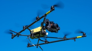 Topcon introduceert octocopter voor Europa