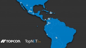 Topcon GNSS network expands to Latin America