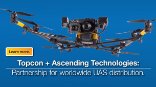 Topcon anuncia la asociación con AscTec® para la distribución mundial de UAS